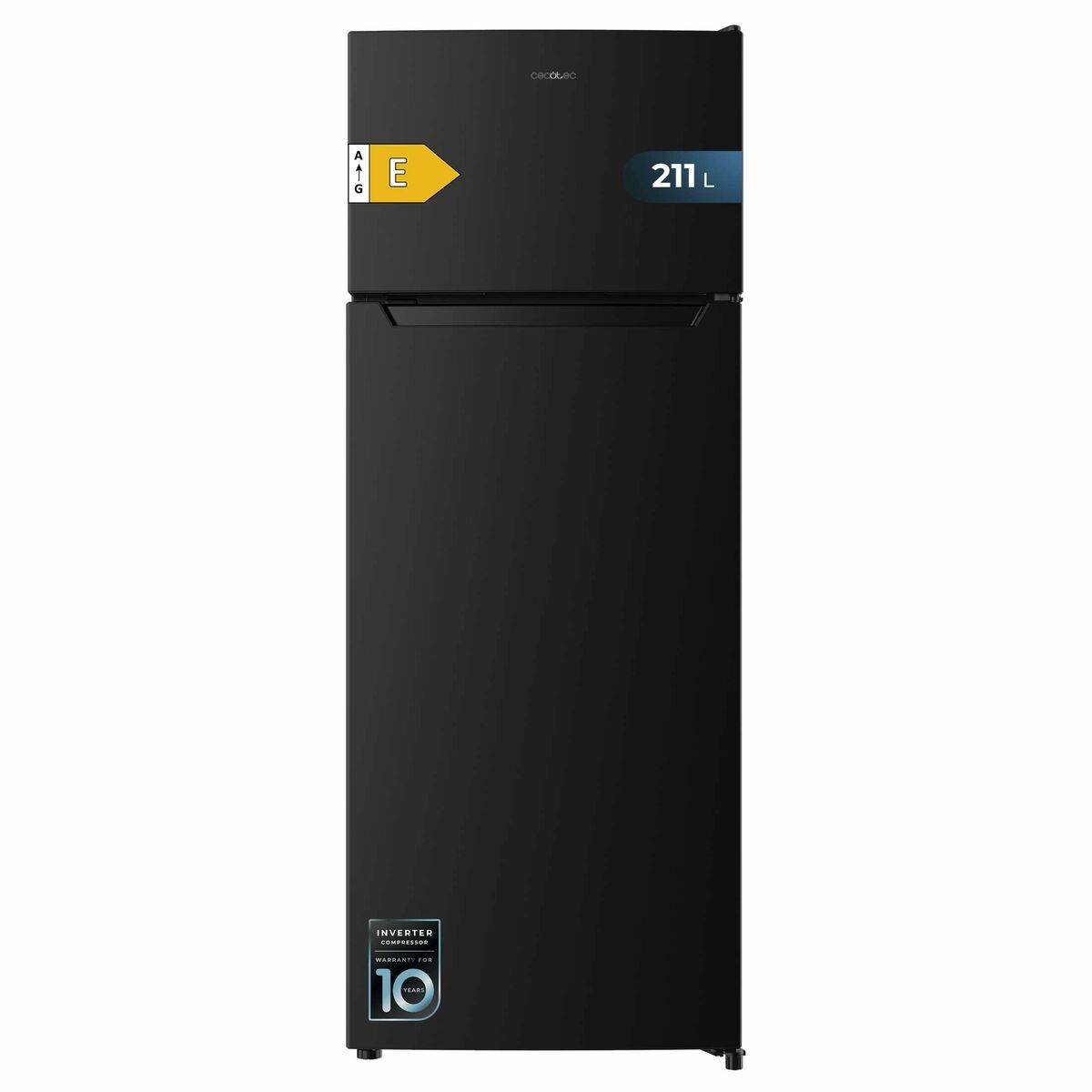Frigorífico combinado Cecotec Bolero CoolMarket 2D 211 Negro 211 l 143 CM