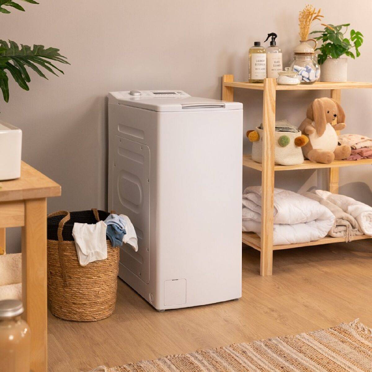 Lavadora Cecotec Bolero DressCode Top Max 80 Inverter A 1300 rpm 8 kg
