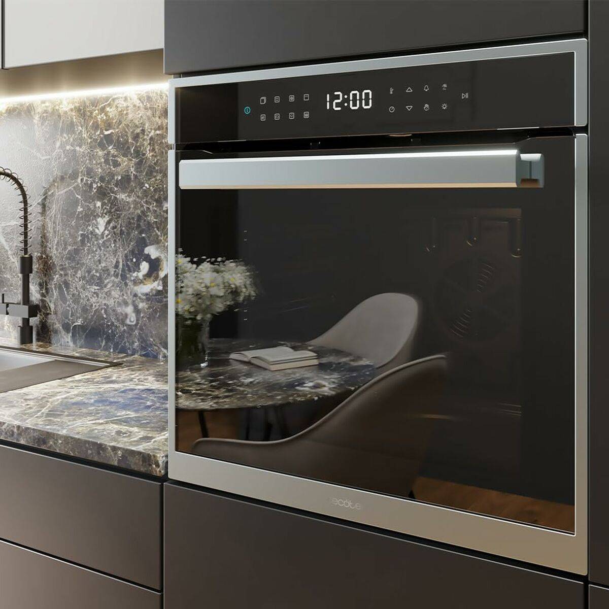 Horno Pirolítico Cecotec Bolero Hexa P506000 Edge 3400 W 2900 W 80 L