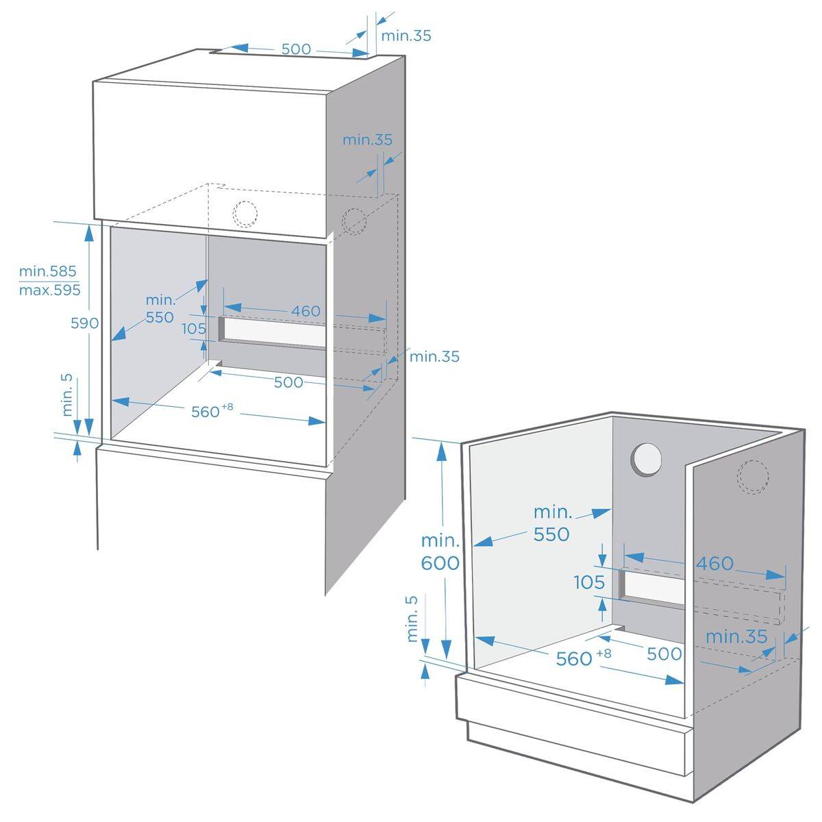 Cecotec Horno Integrable Multifunción Bolero Hexa SM406000 72 L 2900 W A+