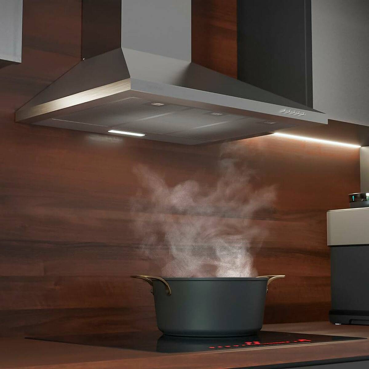 Campana Convencional Cecotec Bolero Flux PM 903500 Inox B Acero 90 x 46,5 cm