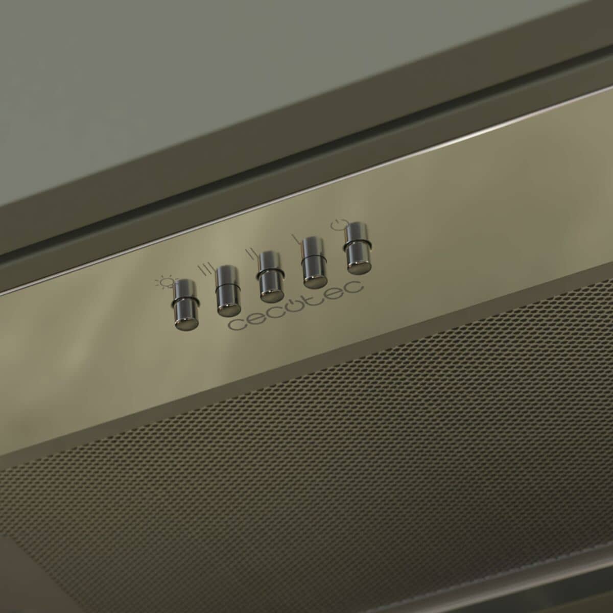 Campana Convencional Cecotec Bolero Flux IM 523500 Inox B 350 m3/h