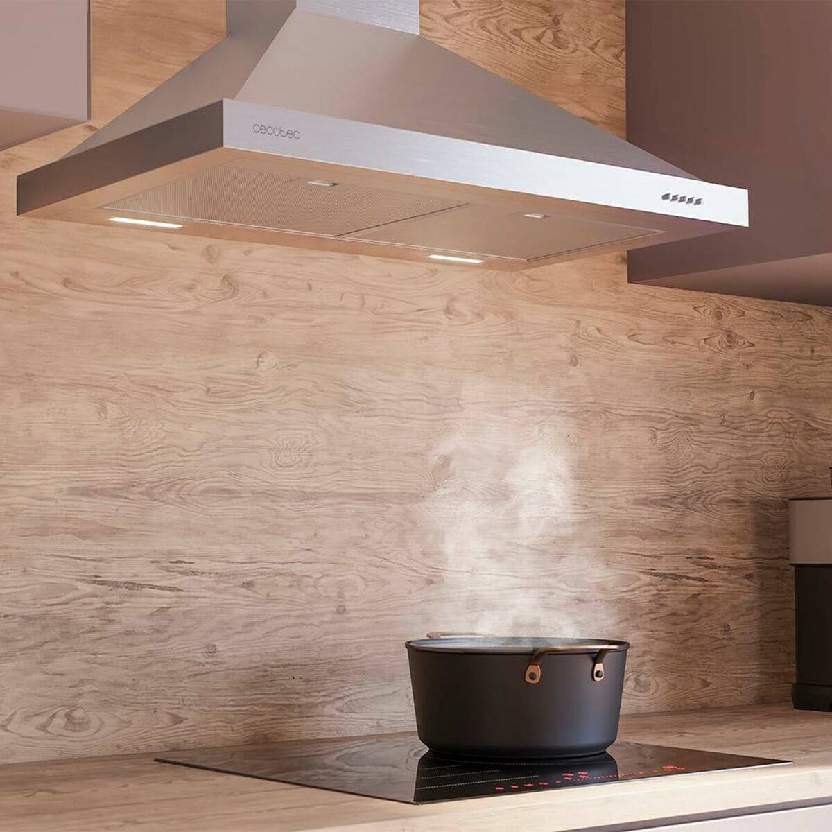 Campana Convencional Cecotec Bolero Flux PM 606500 Inox A
