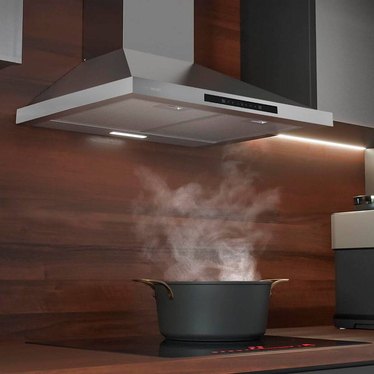 Cecotec Campana Convencional Acero Inoxidable 60 cm Bolero Flux PT 605500 A++