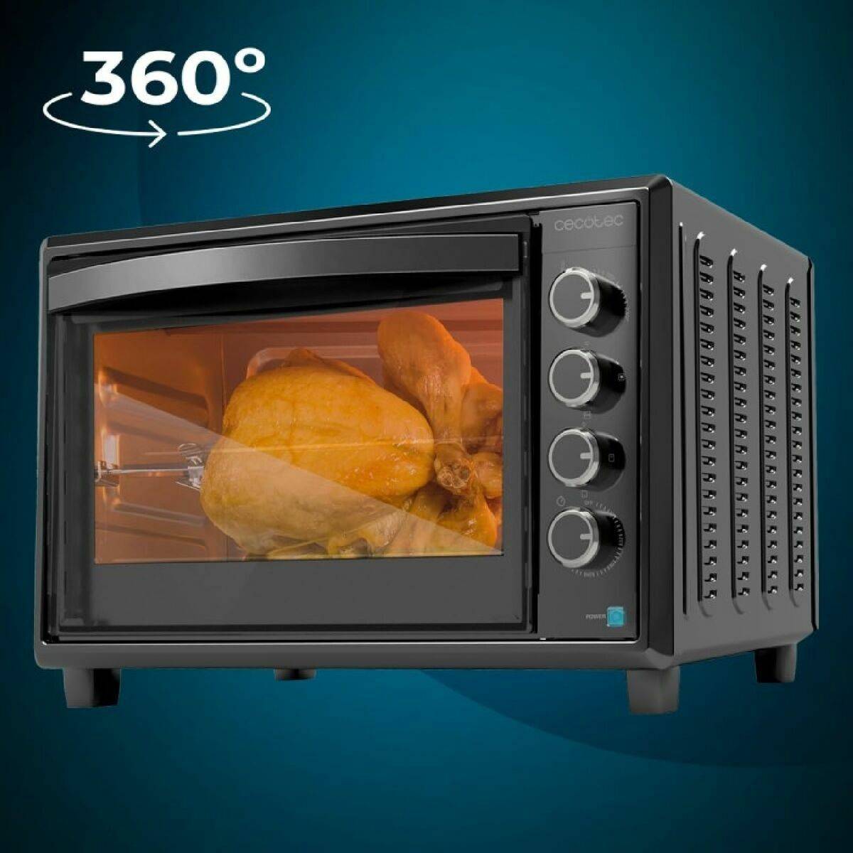Hornillo Cecotec Bake&Toast 6090 Black Gyro 2200 W