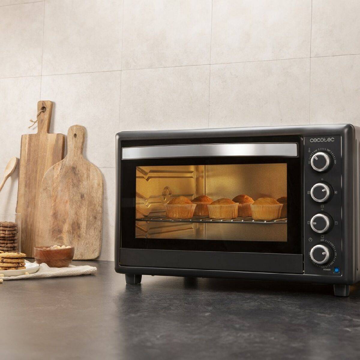 Hornillo Cecotec Bake&Toast 6090 Black Gyro 2200 W