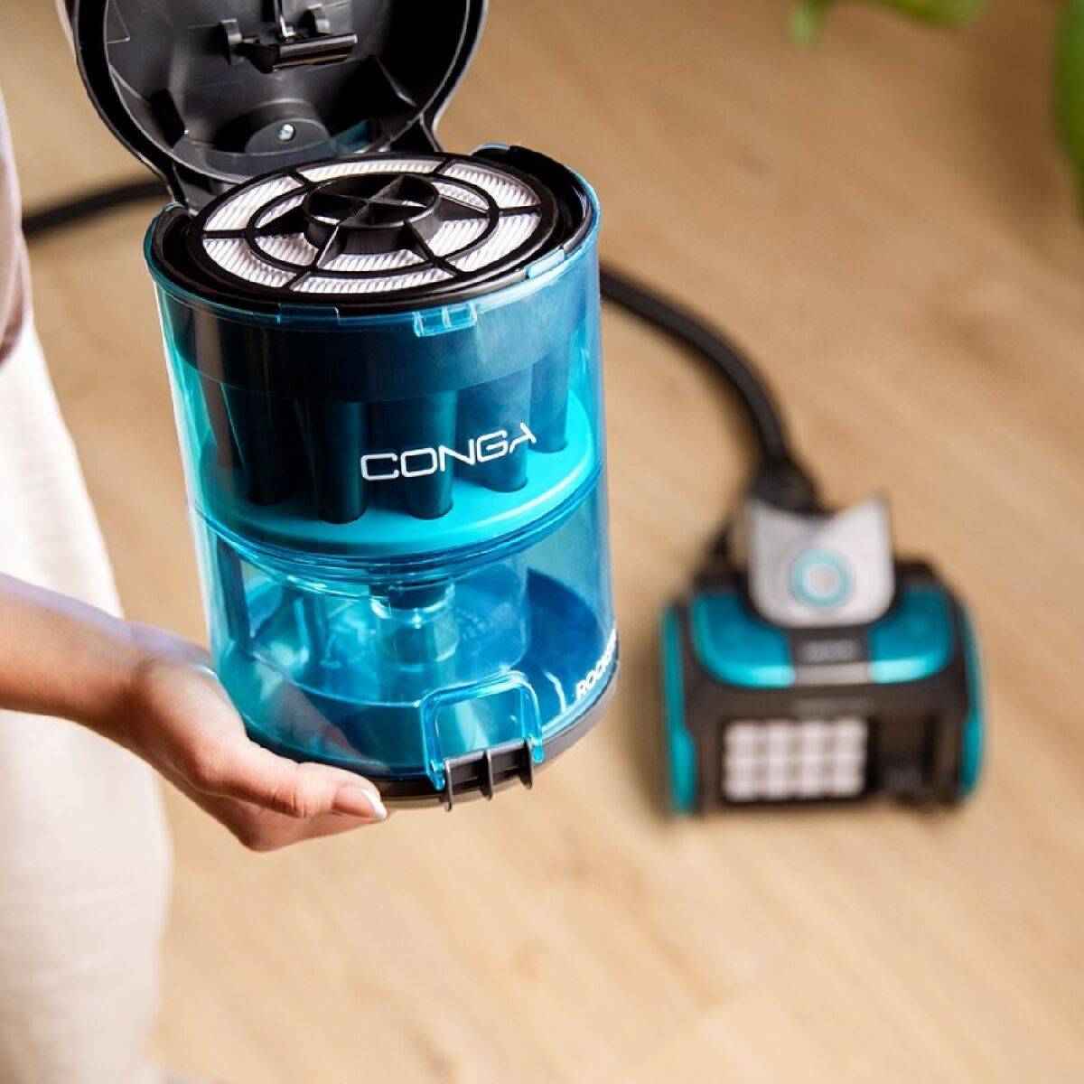 Aspirador Cecotec Conga Rockstar Multicyclonic XL PowerStyle 900 W Gris