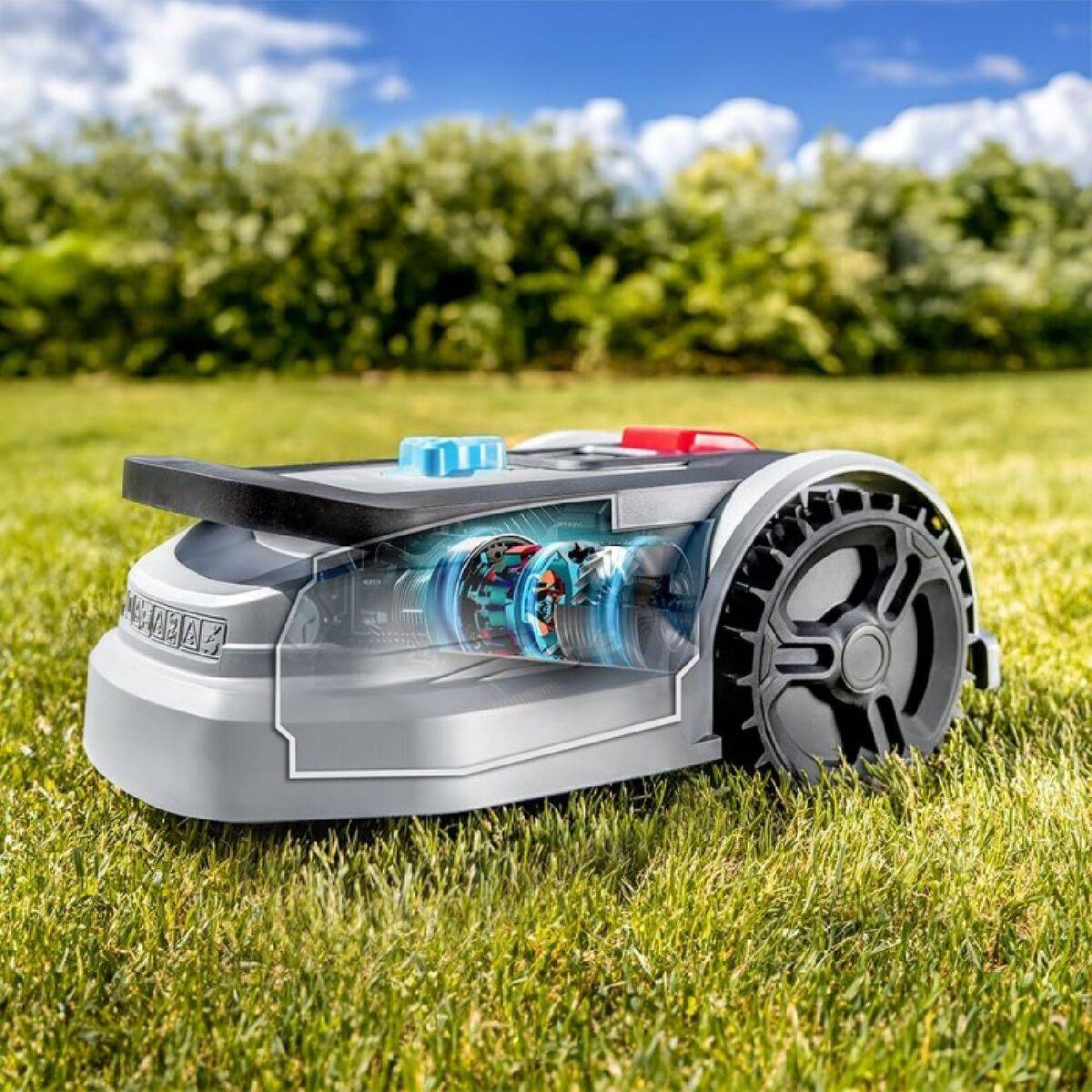 Robot cortacésped Cecotec GrassHopper 500 Connected 500 M²