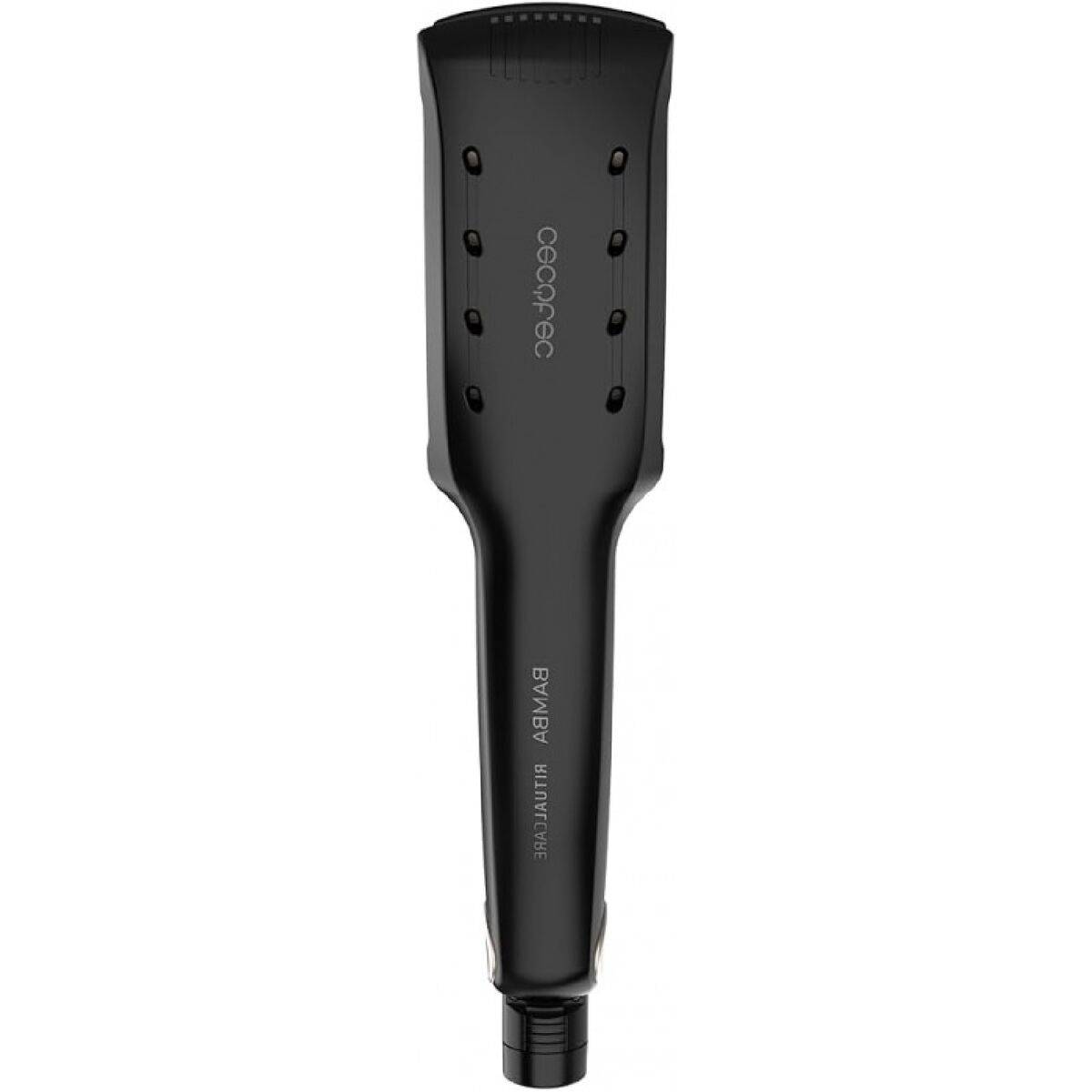 Cecotec Plancha de Pelo Bamba RitualCare 900 Max titanio 43W placas anchas Wet&Dry negro