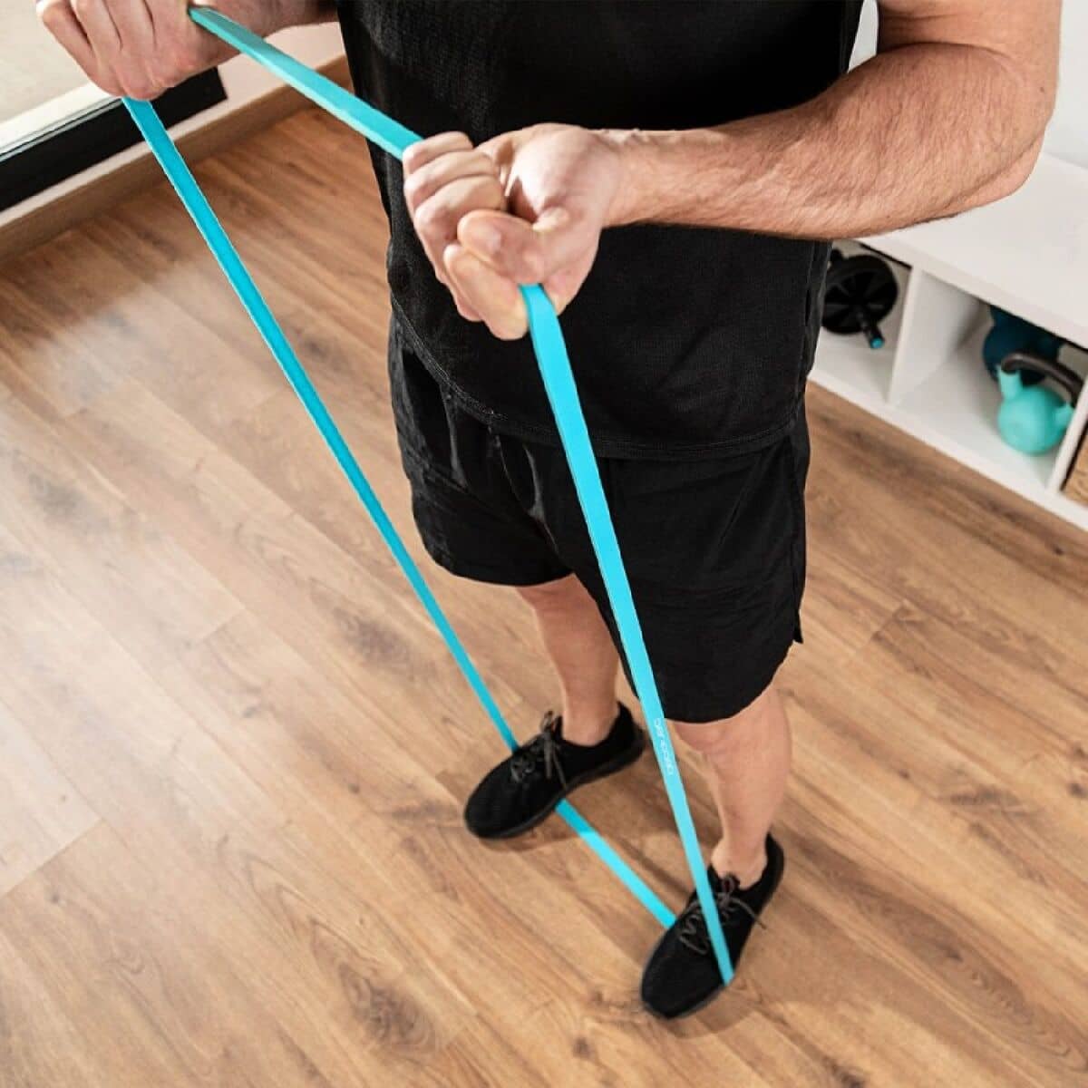 Bandas elásticas de resistencia Cecotec DrumFit 30 kg 40 kg 15 kg 60 Kg Multicolor 4 Piezas