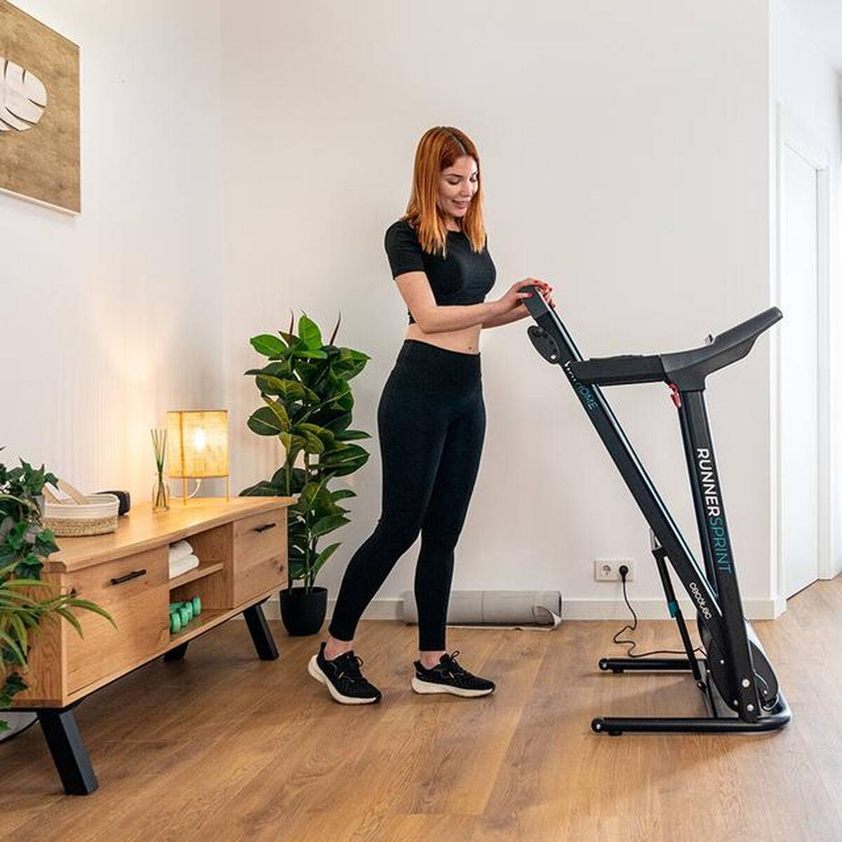 Cinta de Correr Cecotec DrumFit WayHome 1200 Runner Sprint