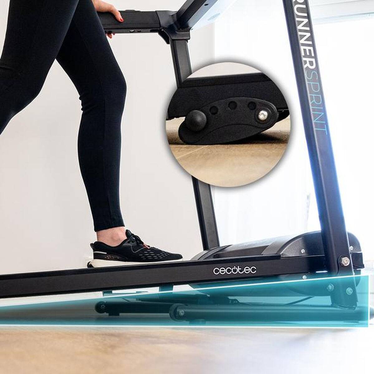 Cinta de Correr Cecotec DrumFit WayHome 1200 Runner Sprint