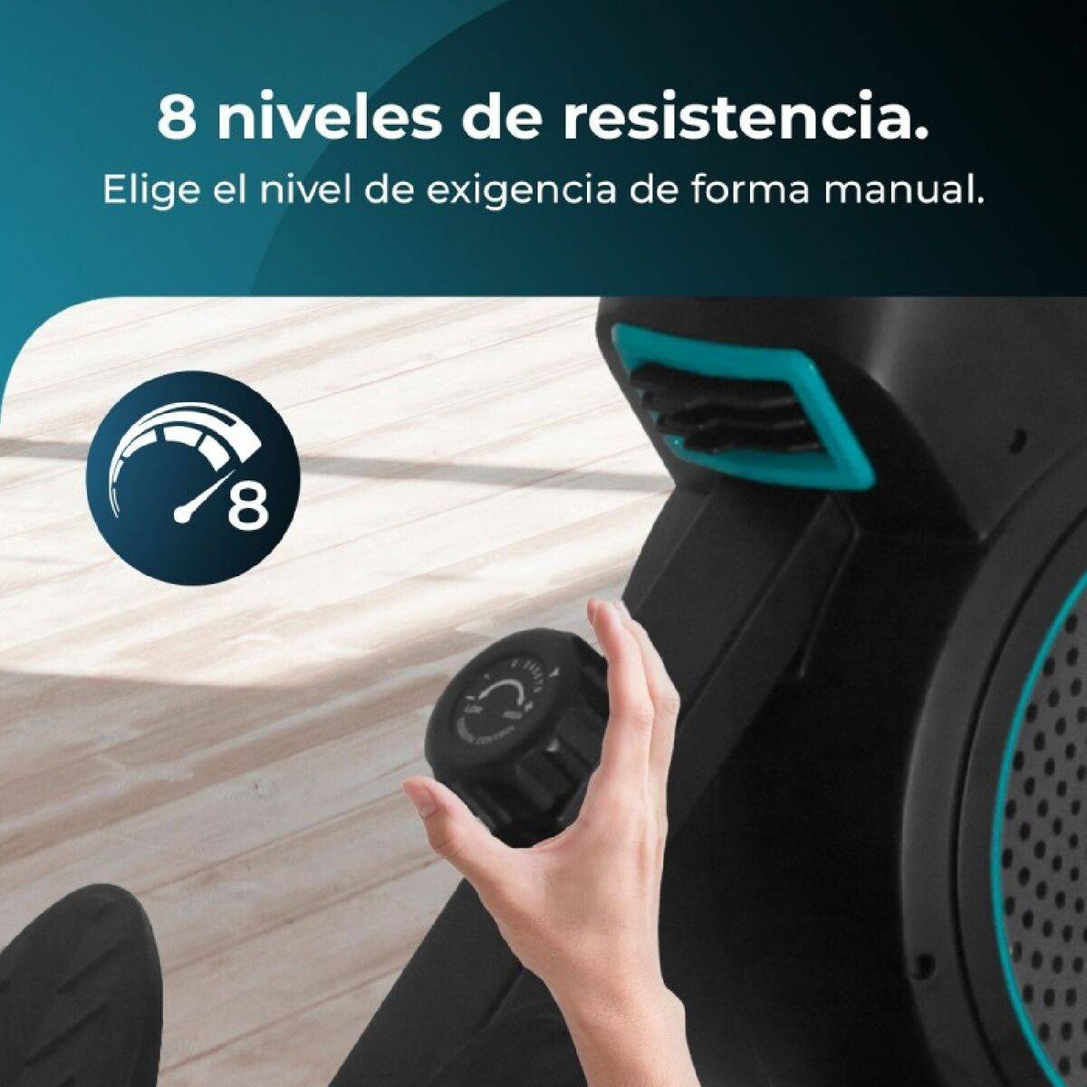 Máquina de Remo Cecotec Drumfit Rower Eolo Magno
