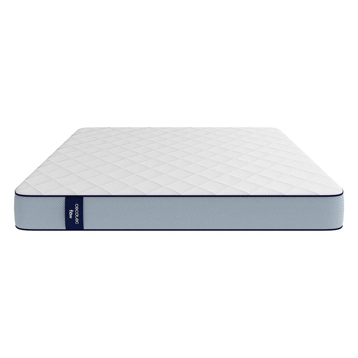 Cecotec Colchón viscoelástico Flow ViscoCare 1900 150x200cm firmeza media-alta 21cm