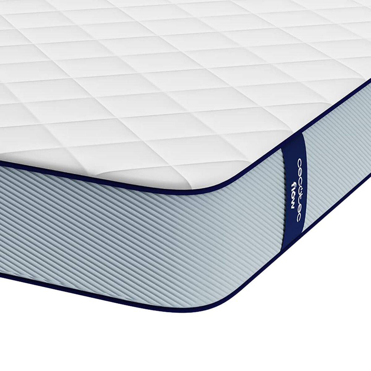Cecotec Colchón viscoelástico Flow ViscoCare 1900 150x200cm firmeza media-alta 21cm