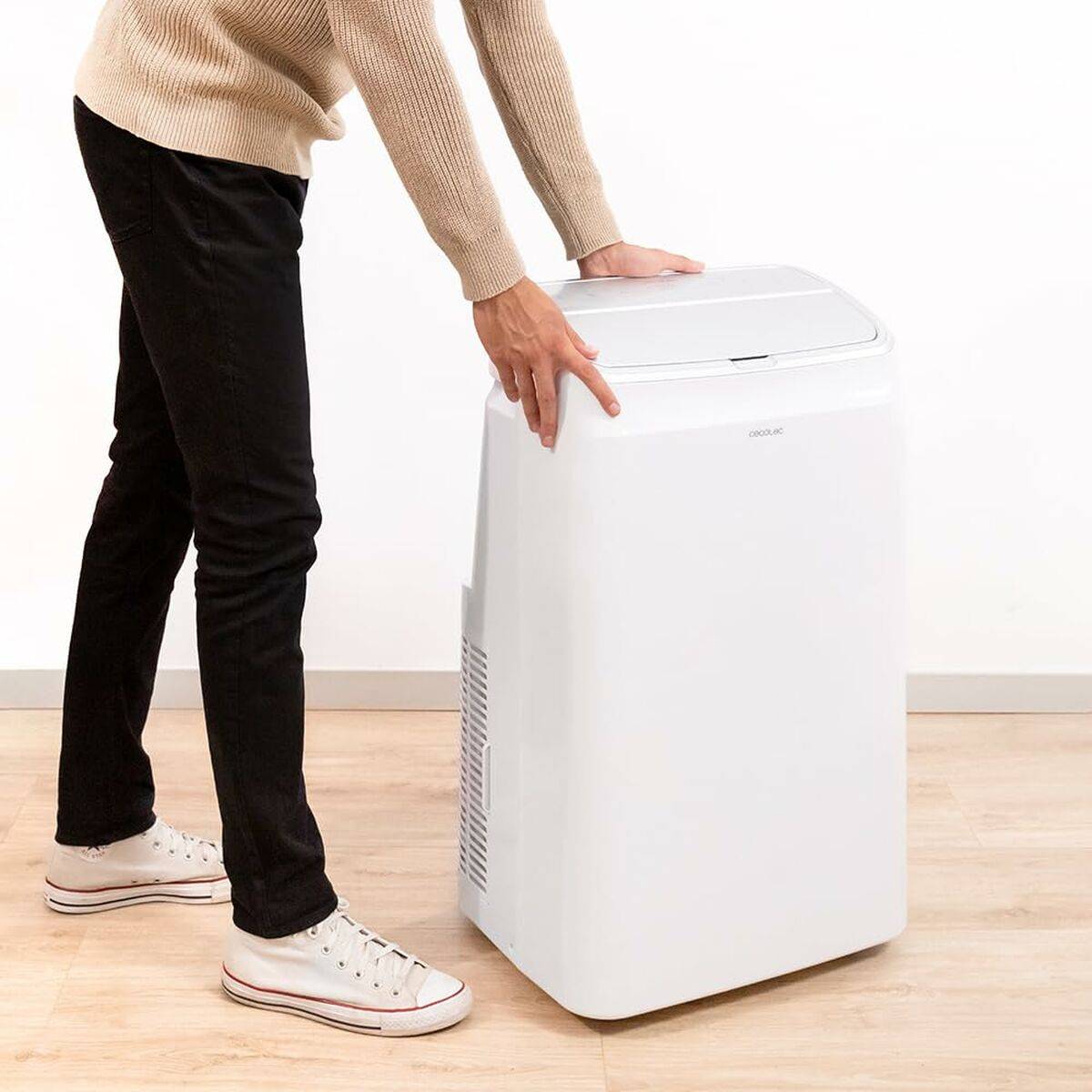 Aire Acondicionado Portátil Cecotec ForceClima 12800 Soundless Heating Connected A 1340 W Blanco