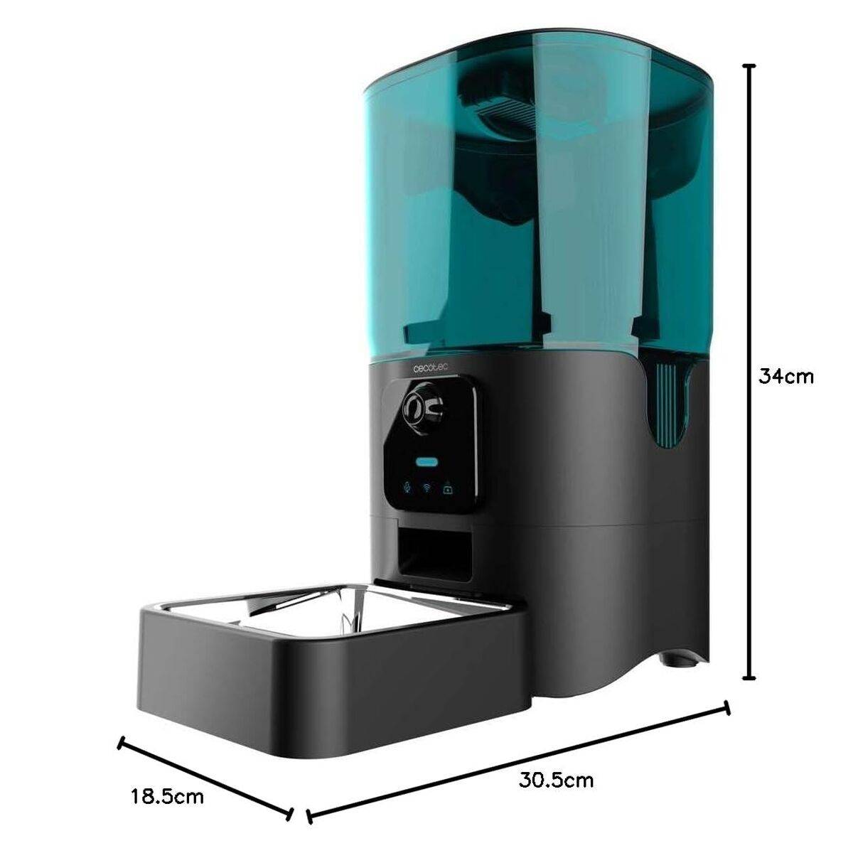 Comedero automático Cecotec Pumba 6000 Purrfect Meal Smart Vision 6 L