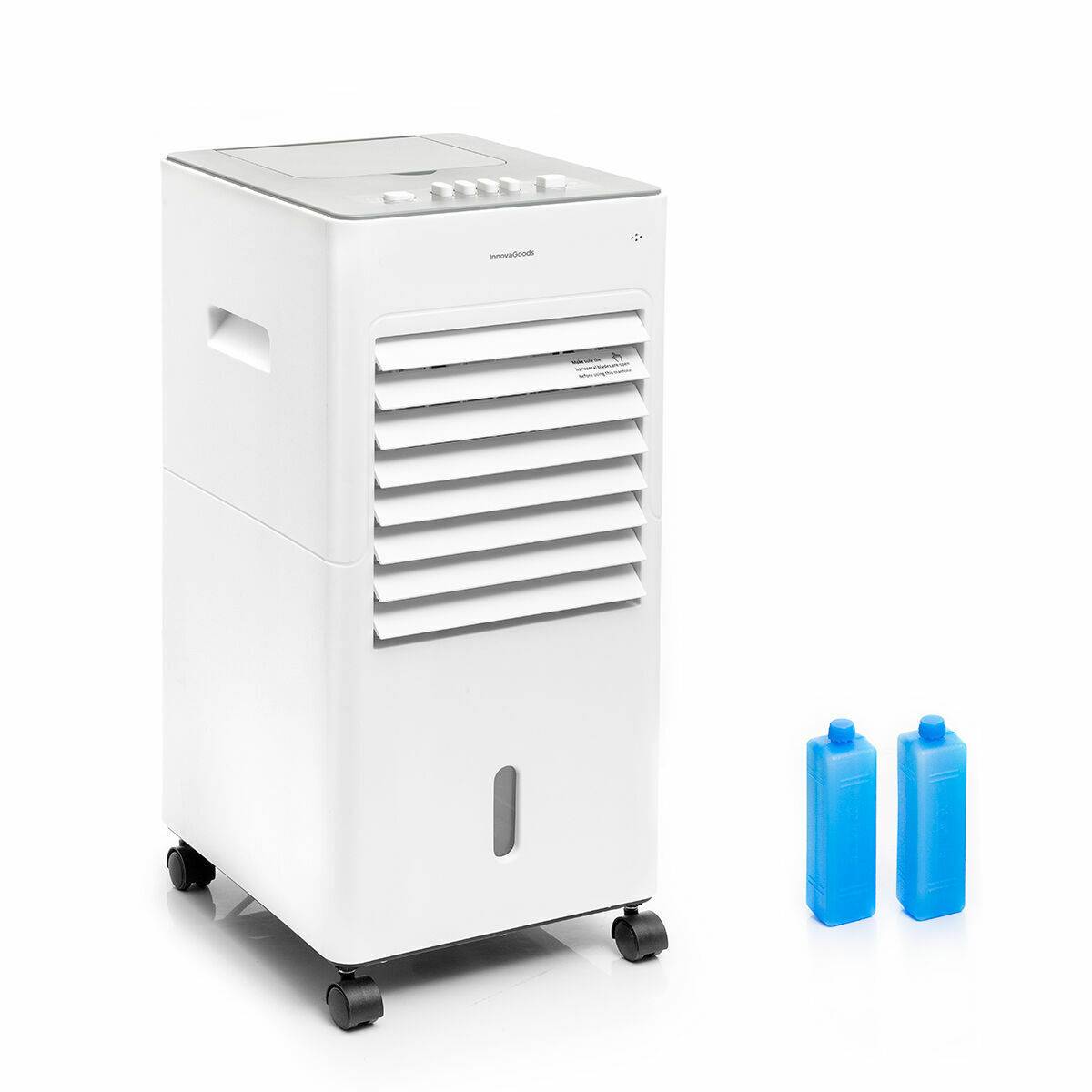 Climatizador Evaporativo Portátil Multifunción InnovaGoods 5 L Blanco 65 W (Reacondicionado C)