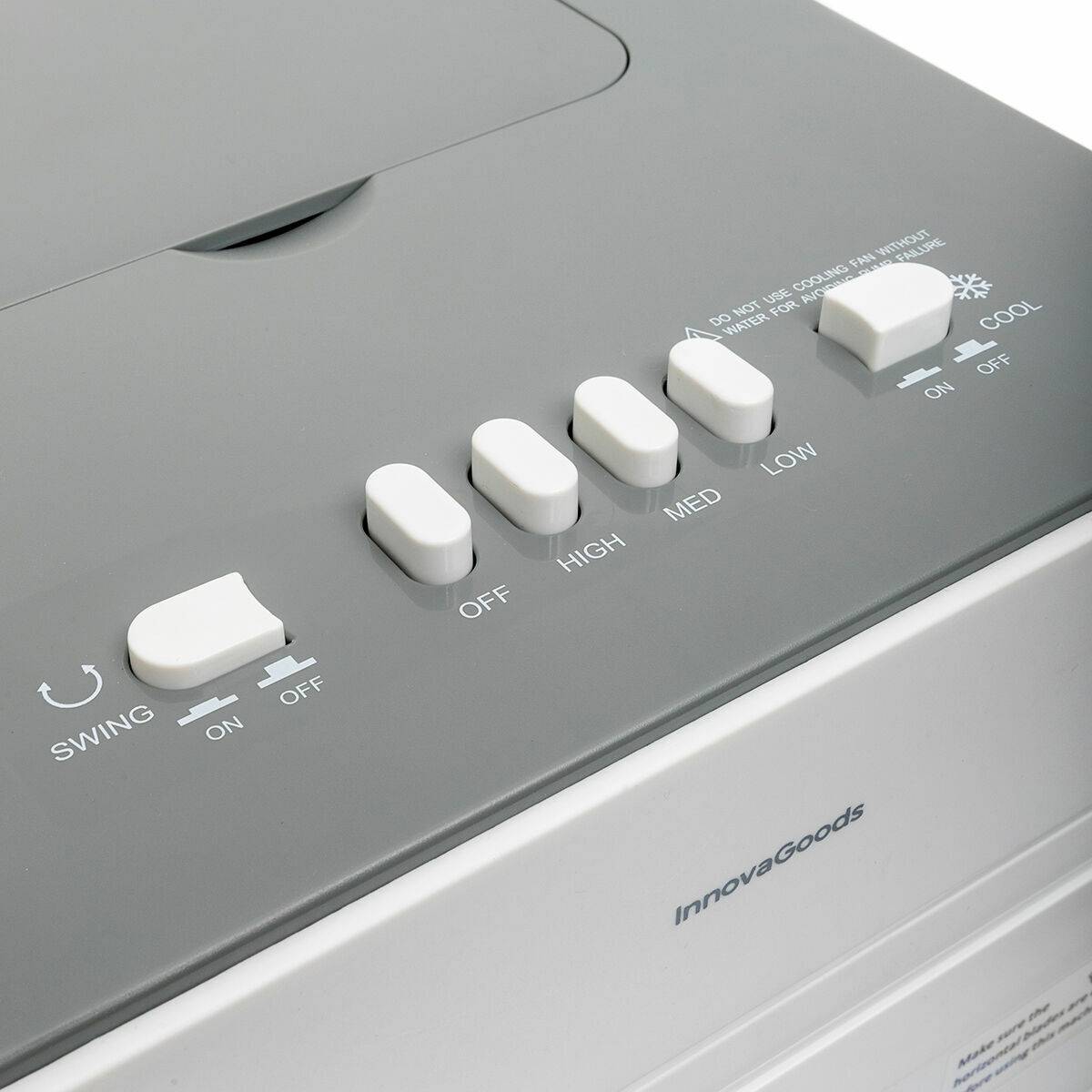 Climatizador Evaporativo Portátil Multifunción InnovaGoods 5 L Blanco 65 W (Reacondicionado C)