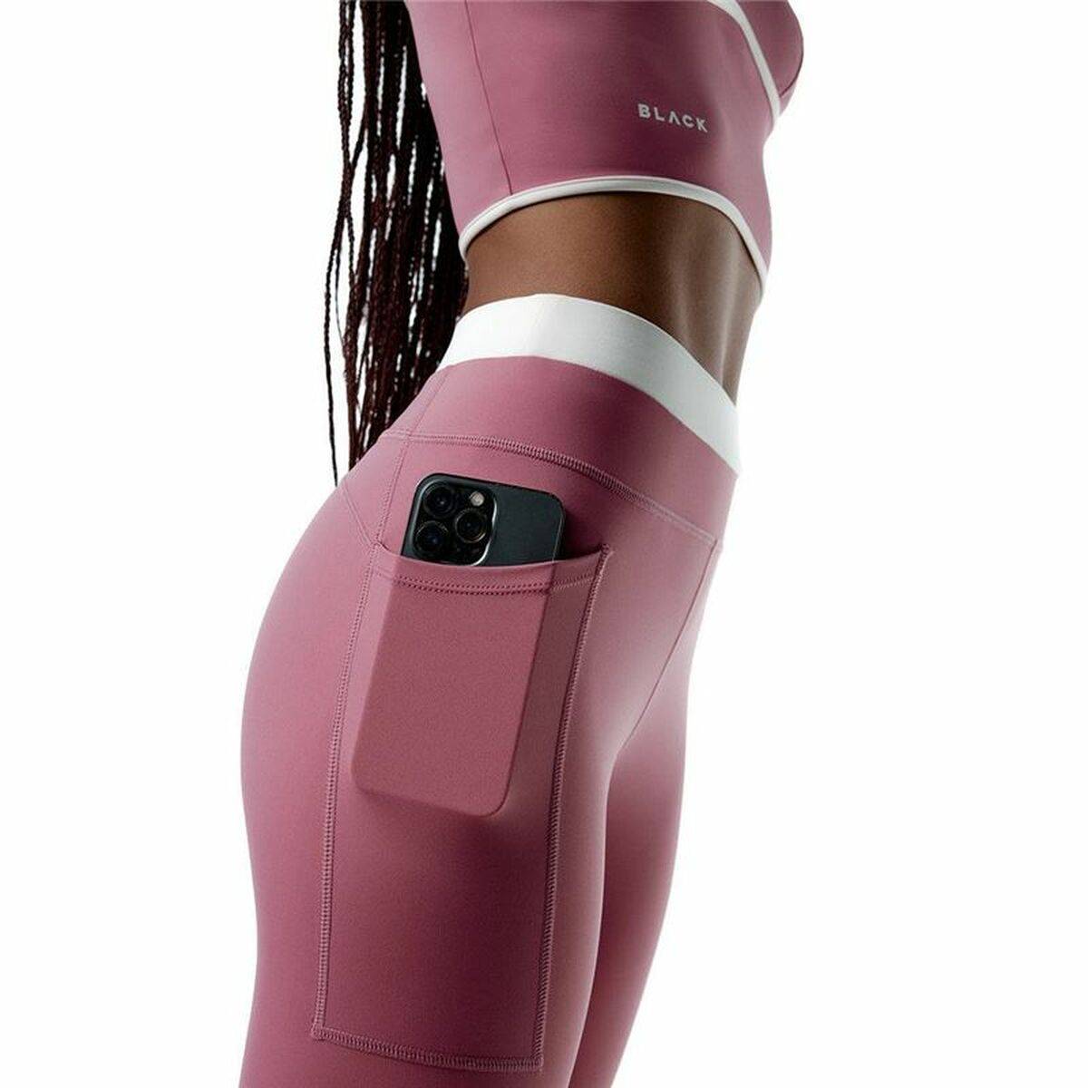 Mallas Deportivas de Mujer Black Limba Courtedge Rosa