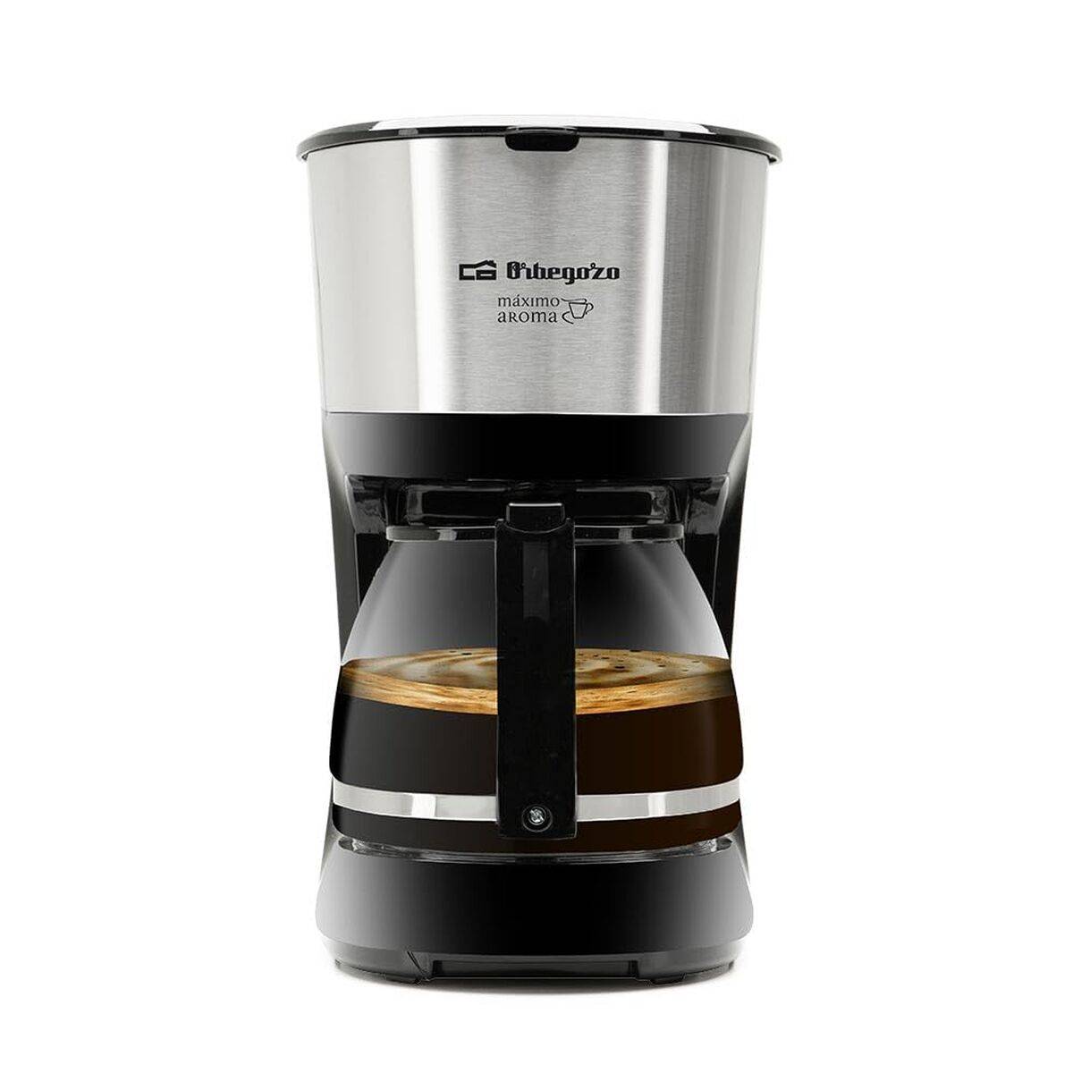 Cafetera de Goteo Orbegozo CG4512 Negro 750 W 1,25 L