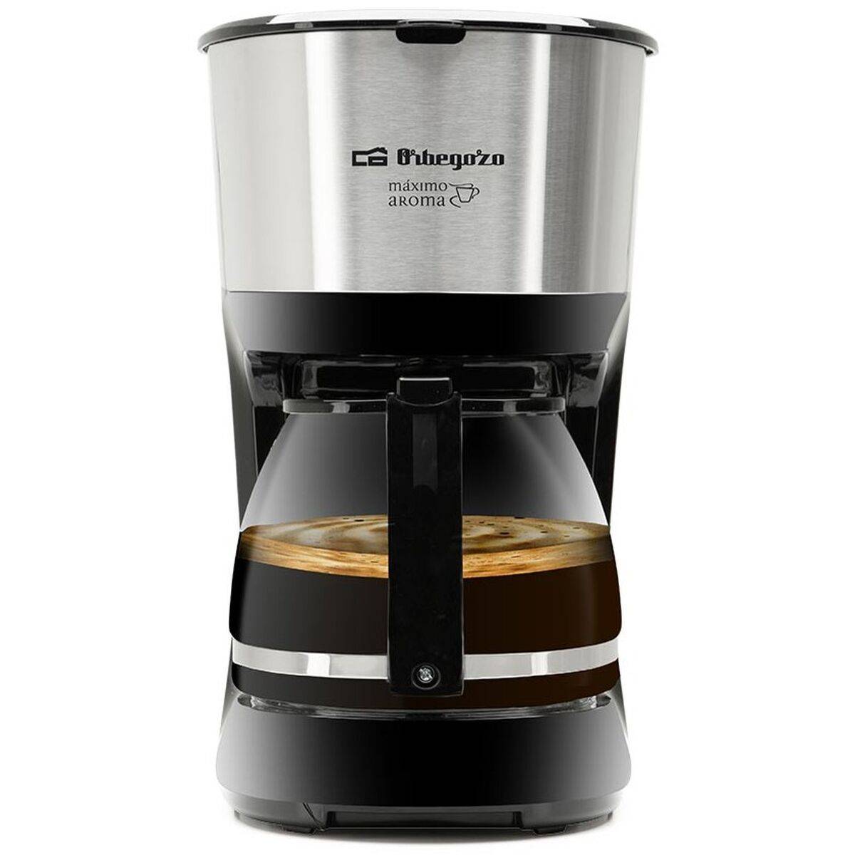 Cafetera de Goteo Orbegozo CG4512 Negro 750 W 1,25 L