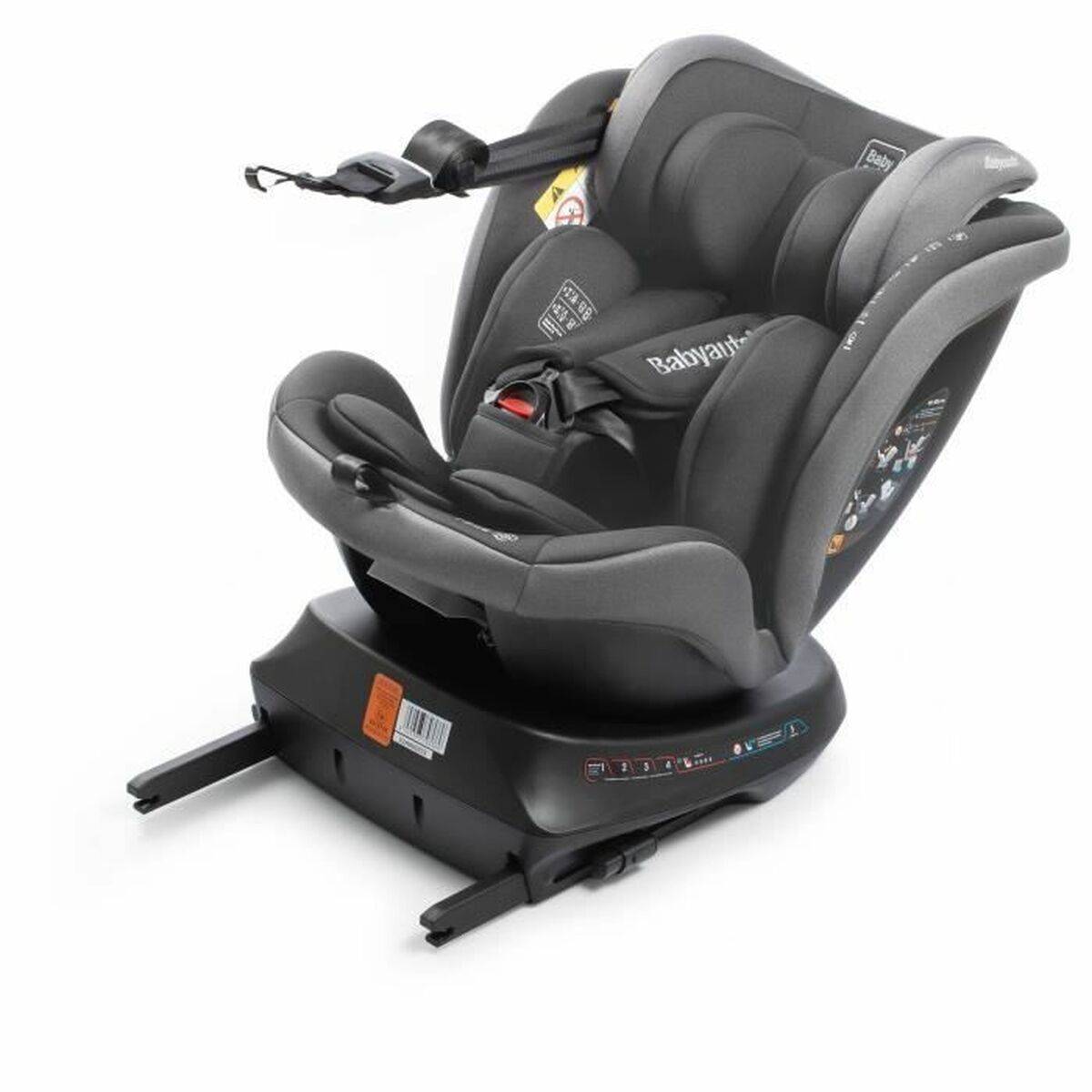 Silla para el Coche Babyauto RODIA Gris 0 (de 0 a 10 kilos) I (9 - 18 kg) II (15-25 kg) III (22 - 36 kg) Infantil ECE R129/04