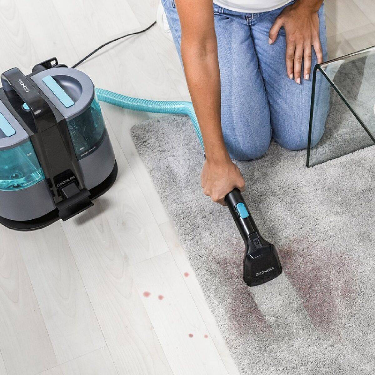 Aspirador para tapicería y alfombras Cecotec Conga 4000 Carpet&Spot Clean XL Advance