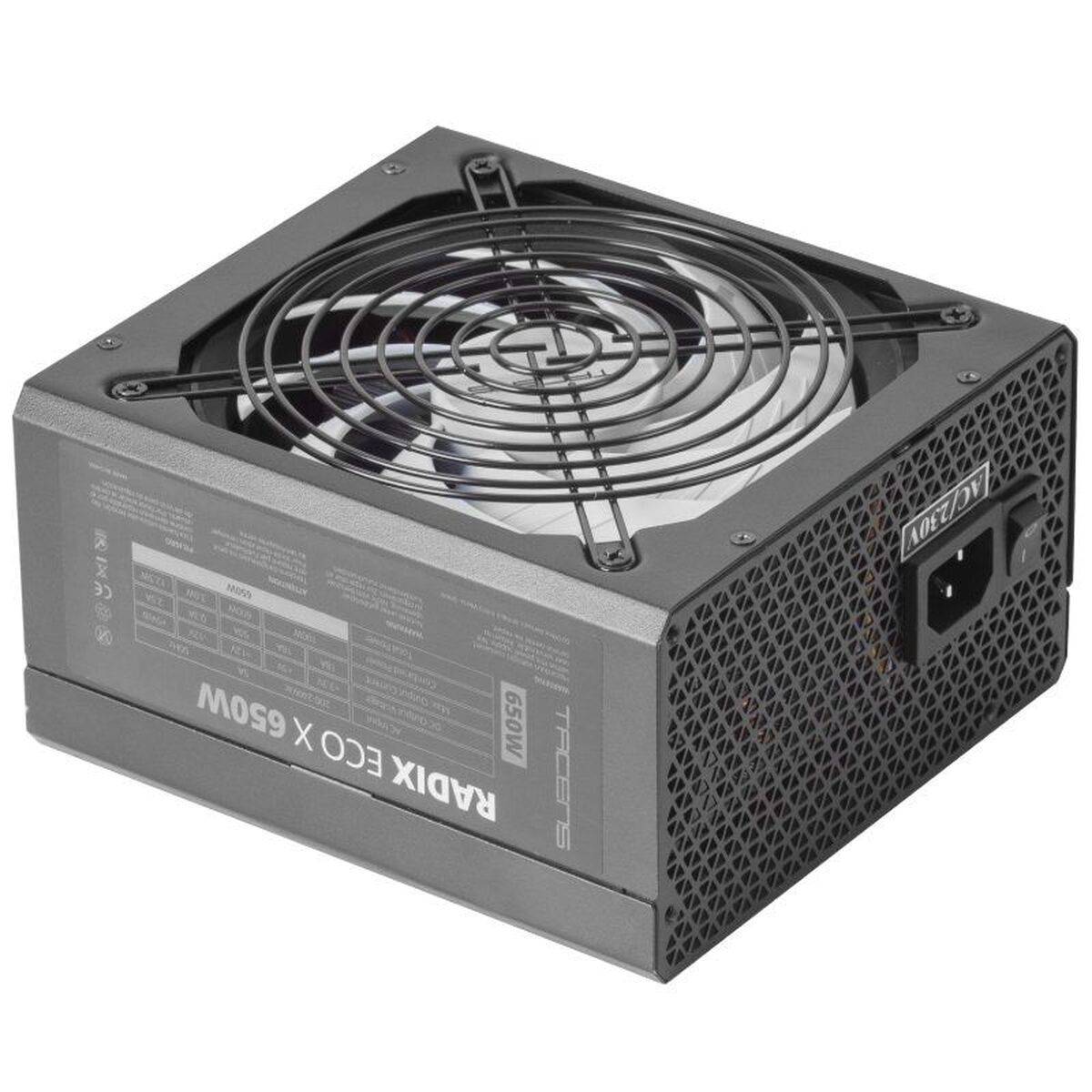 Fuente de Alimentación Tacens Radix Eco X 650 W CE - RoHS