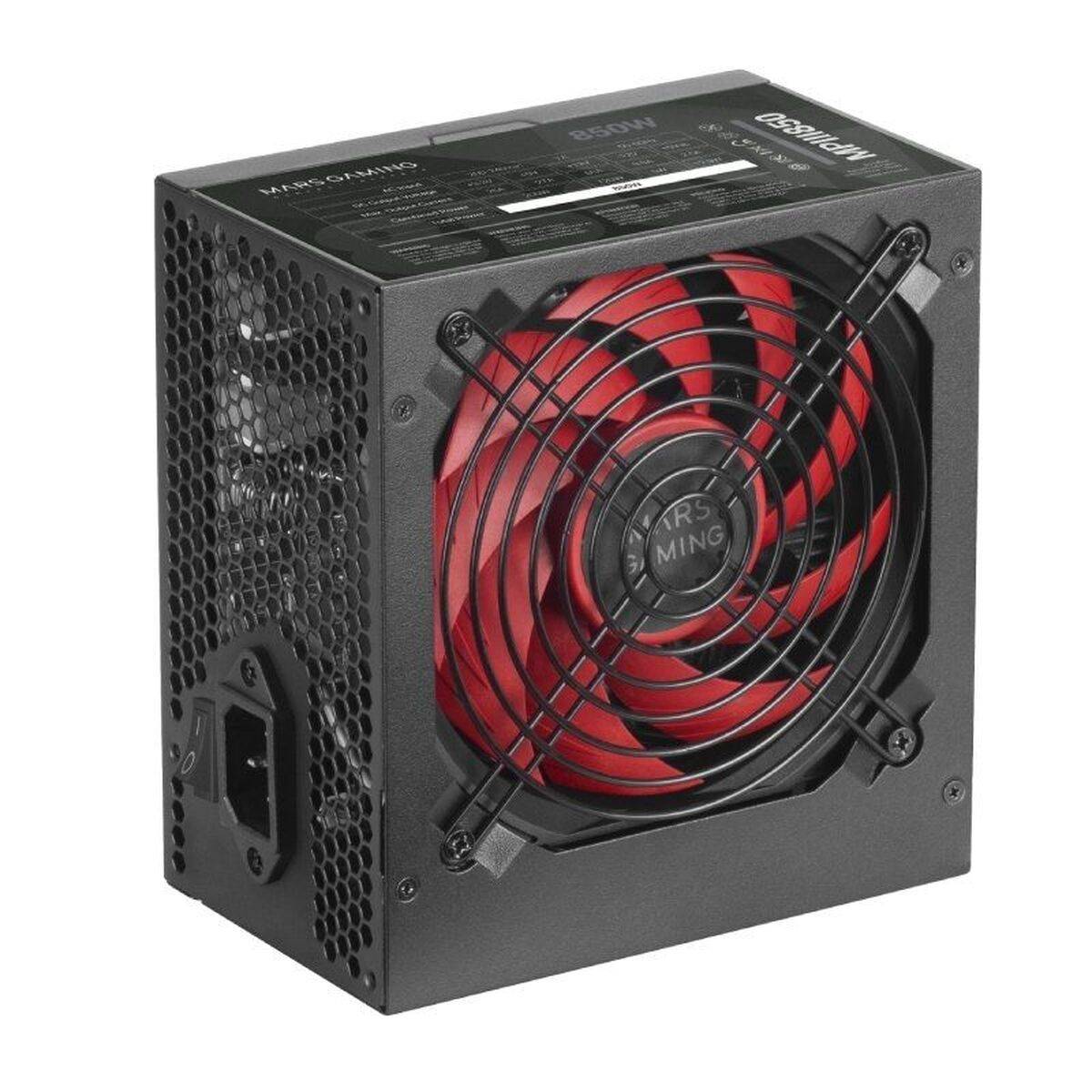 Fuente de Alimentación Mars Gaming MPIII850 850 W 6 W 200 W ATX