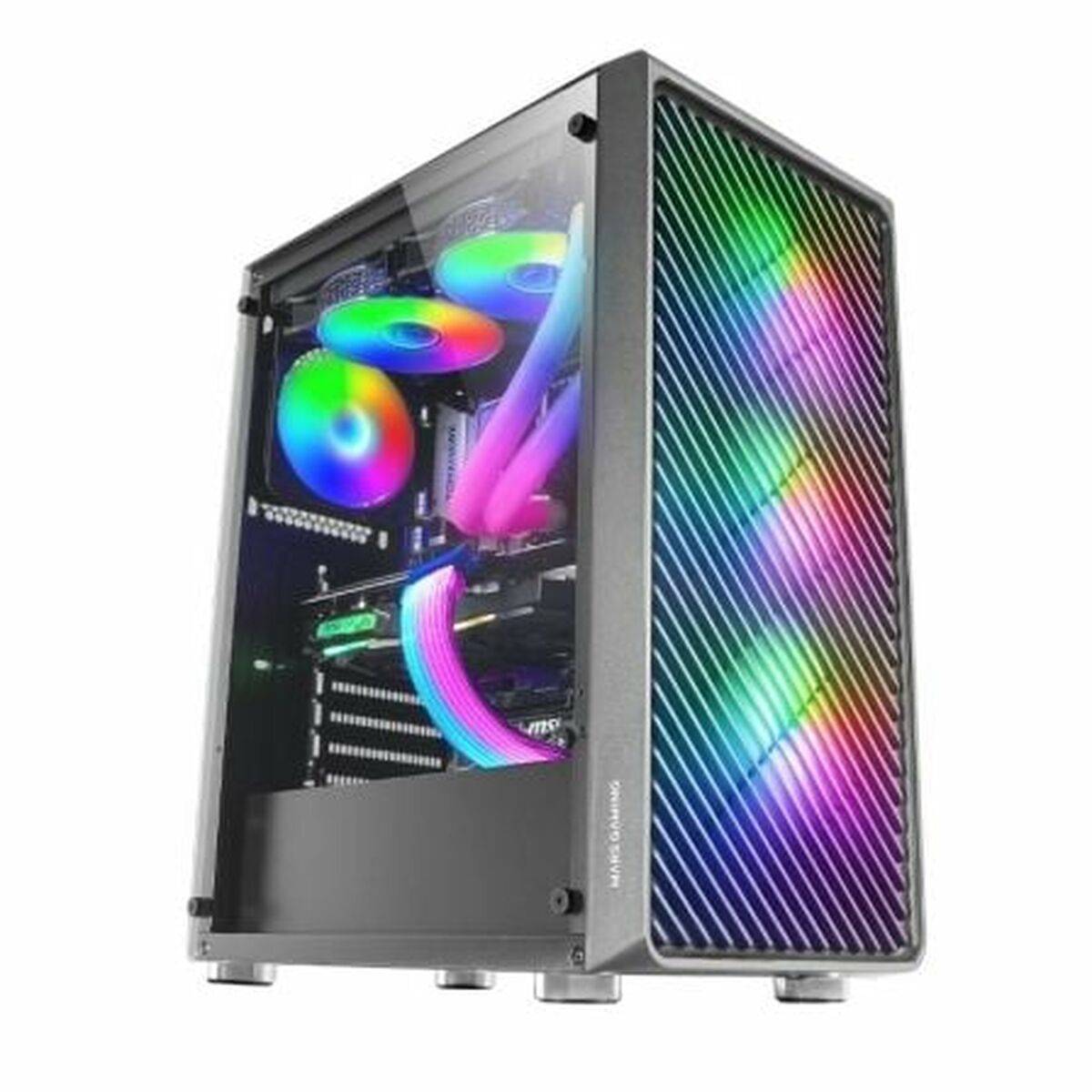 Caja Semitorre ATX Mars Gaming MCF Negro