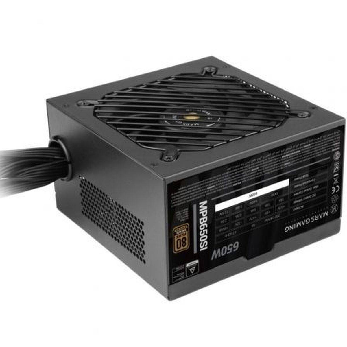 Fuente de Alimentación Mars Gaming TACMARS-MPB650SI 650 W 80 Plus Bronze