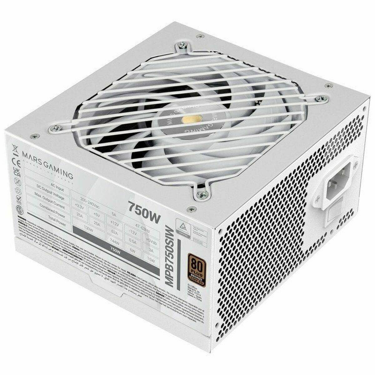 Fuente de Alimentación Mars Gaming PSU 750W ATX 750 W 6 W 130 W 80 Plus Bronze