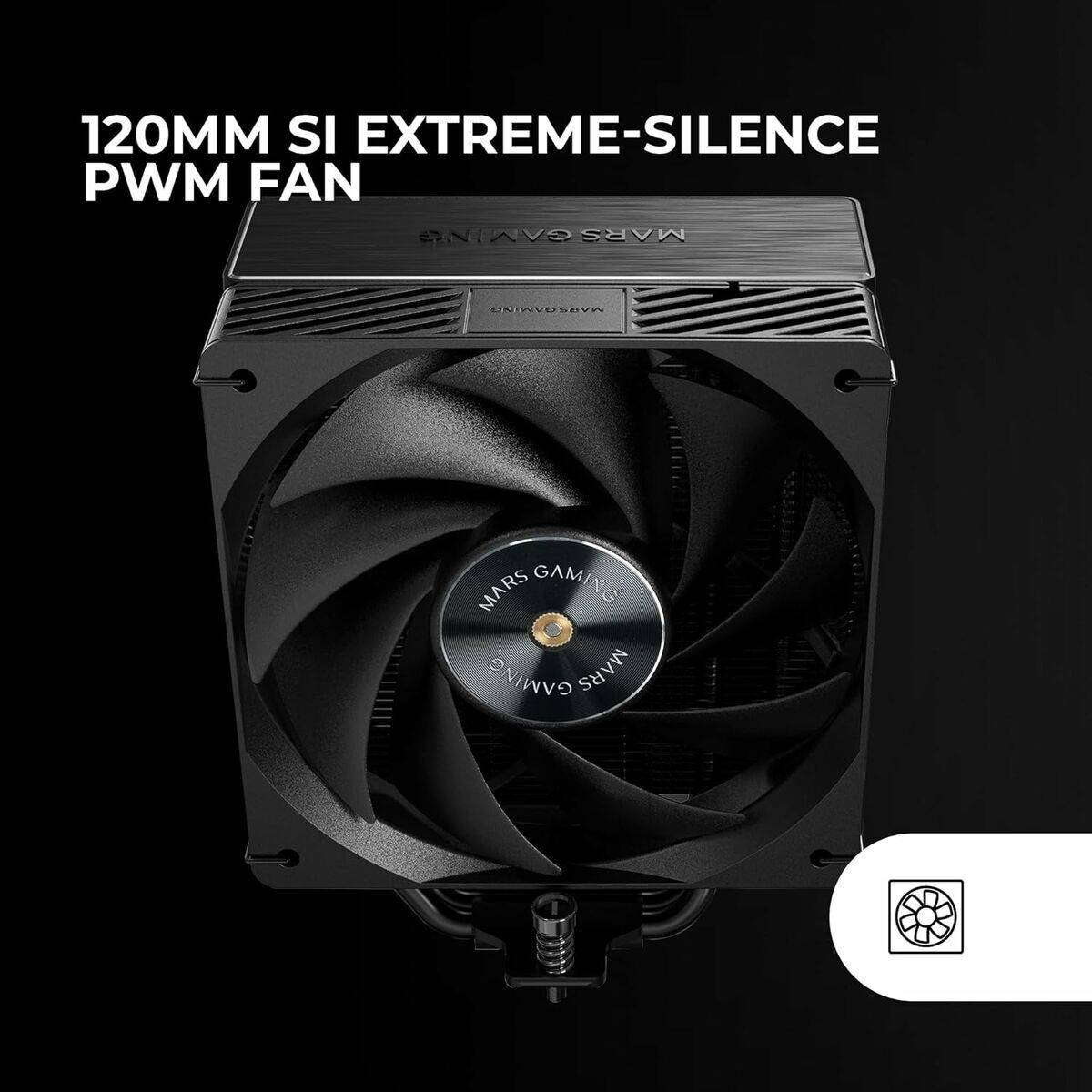 Ventilador de CPU Mars Gaming TACMARS-MCPUX5