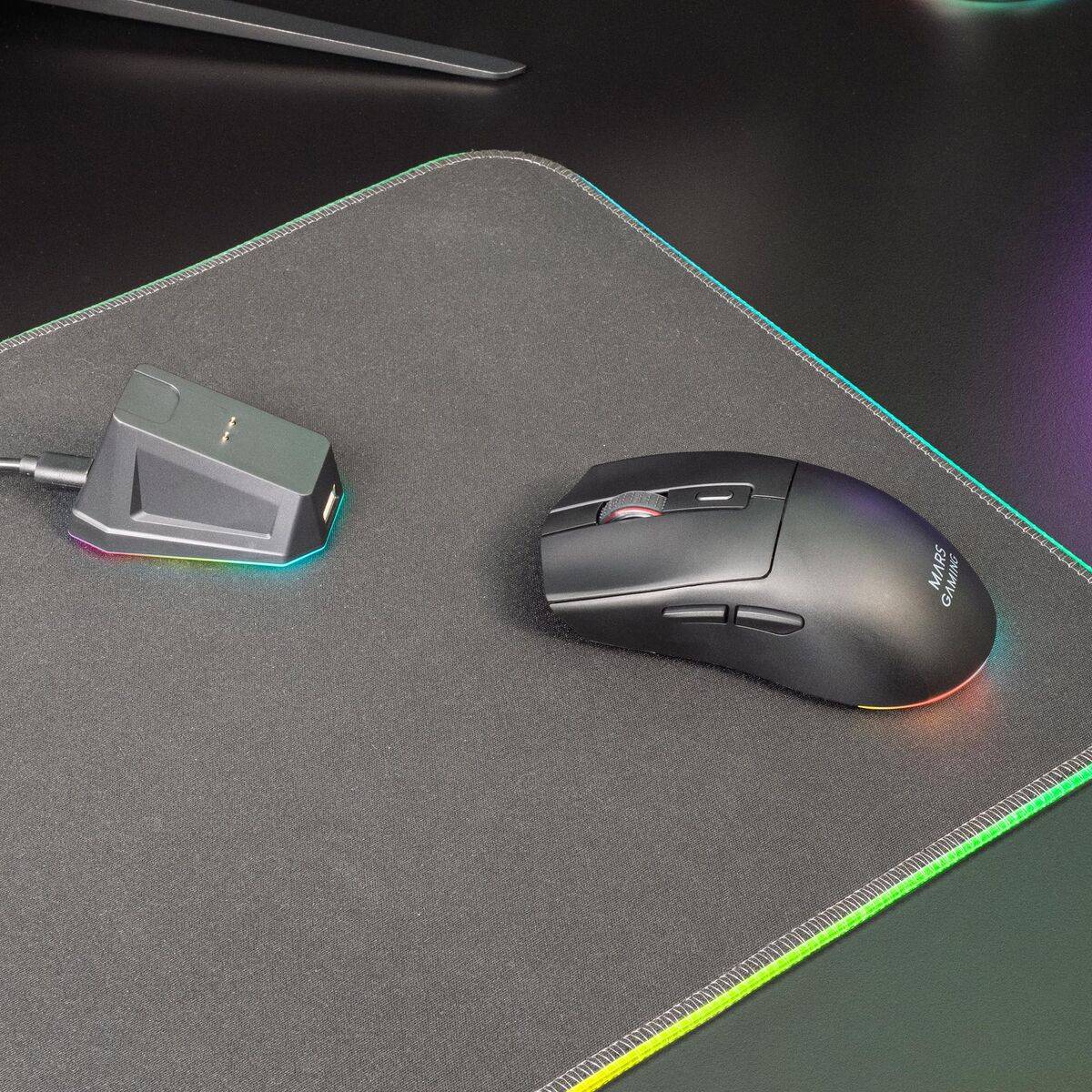 Ratón Gaming Mars Gaming MMT3 Negro