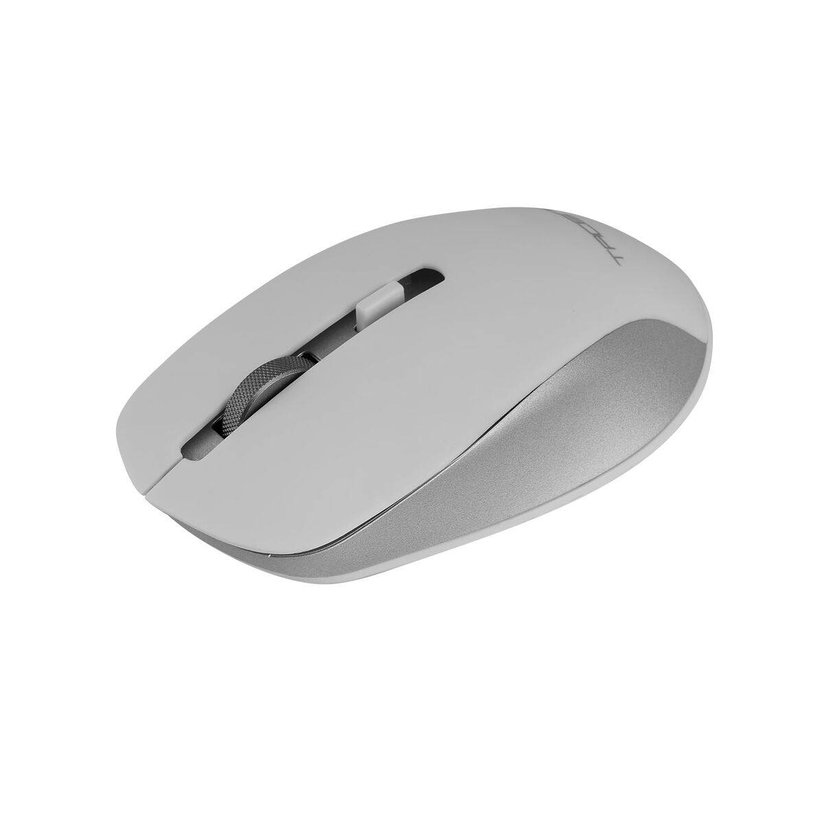 Teclado y Ratón Tacens 6ZENITHWES Blanco Qwerty Español (3 Unidades)