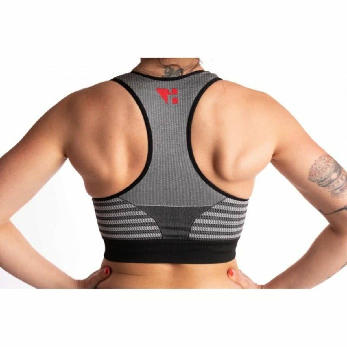 Top Deportivo de Mujer Hanker Cane Gris Running