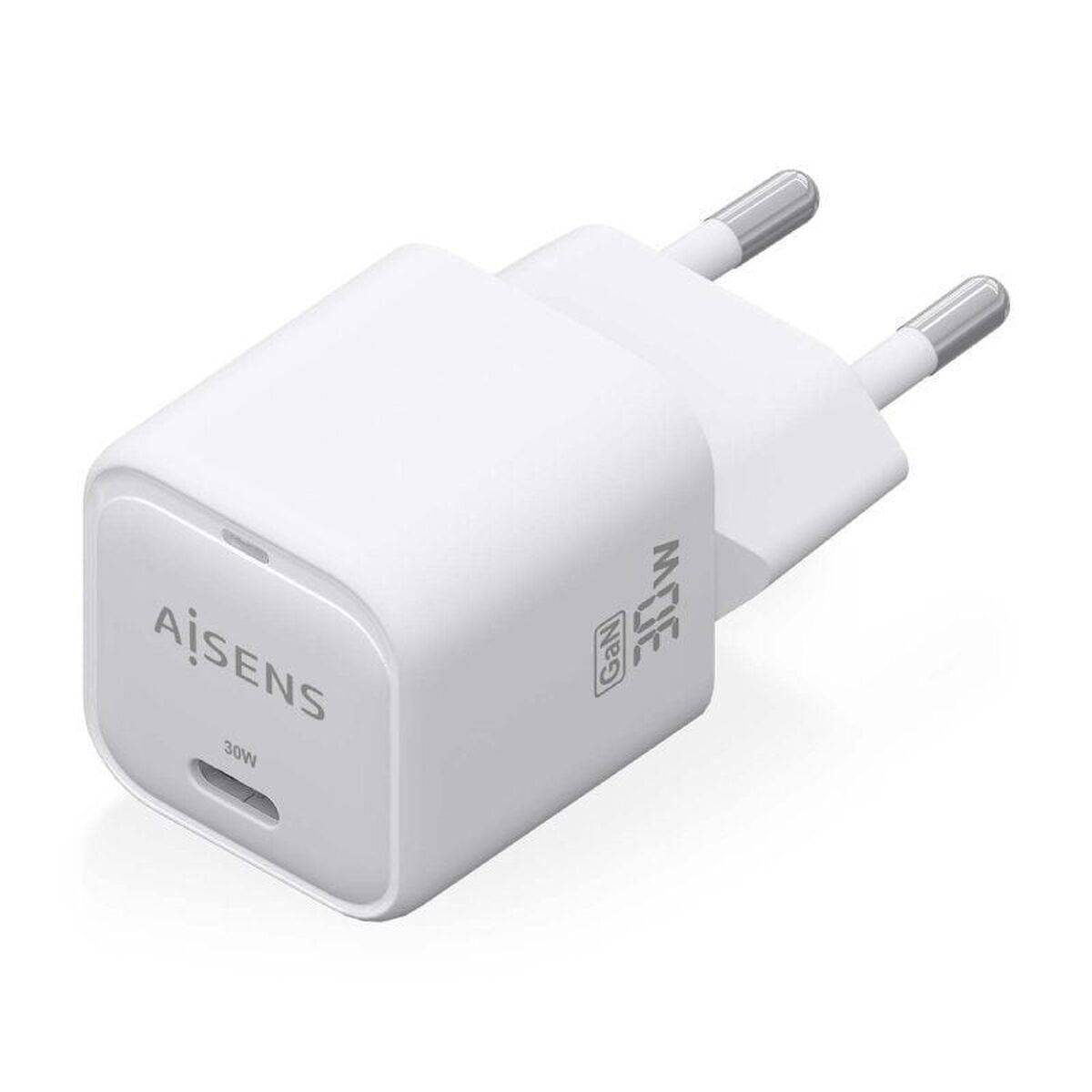 Cargador de Pared Aisens ASCH-30W1P018-W Blanco Multicolor 30 W