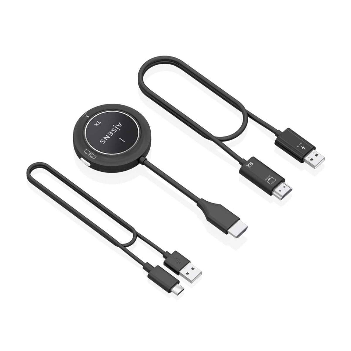 Cable HDMI Aisens ASWL-H2K30M002-BK Negro