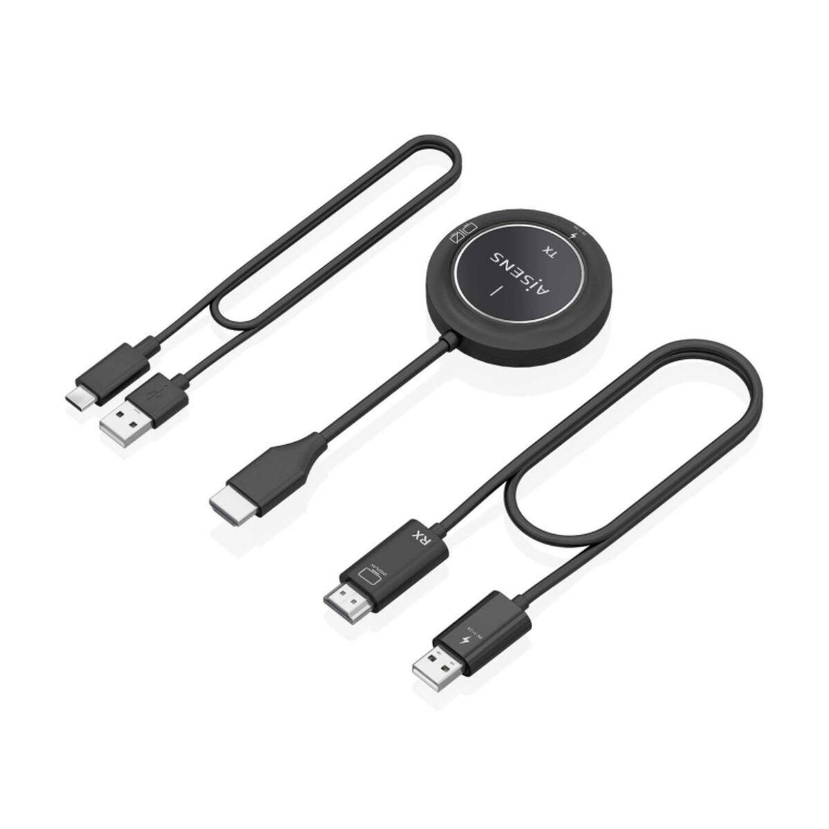 Cable HDMI Aisens ASWL-H2K30M002-BK Negro