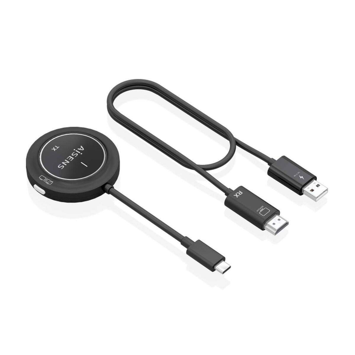 Cable HDMI Aisens ASWL-H2KC30M003-BK Negro
