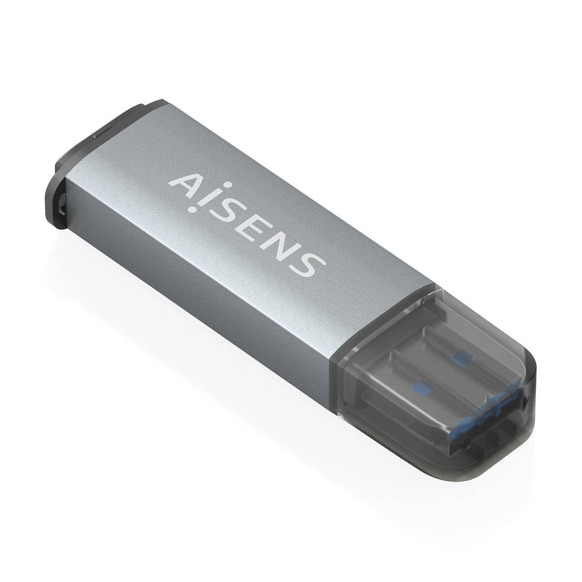 Lector de Tarjetas Aisens ASCR-2A09-GR Gris