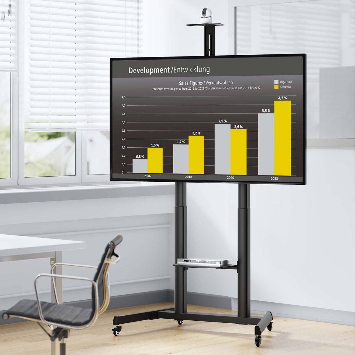Soporte de Mesa para Pantalla Aisens FT100TE-403 100"