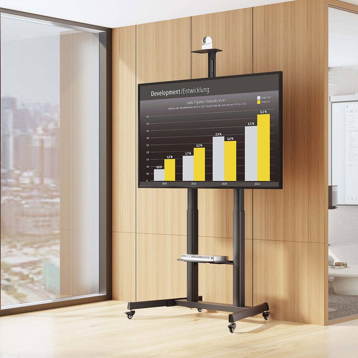 Soporte de Mesa para Pantalla Aisens FT100TE-403 100"