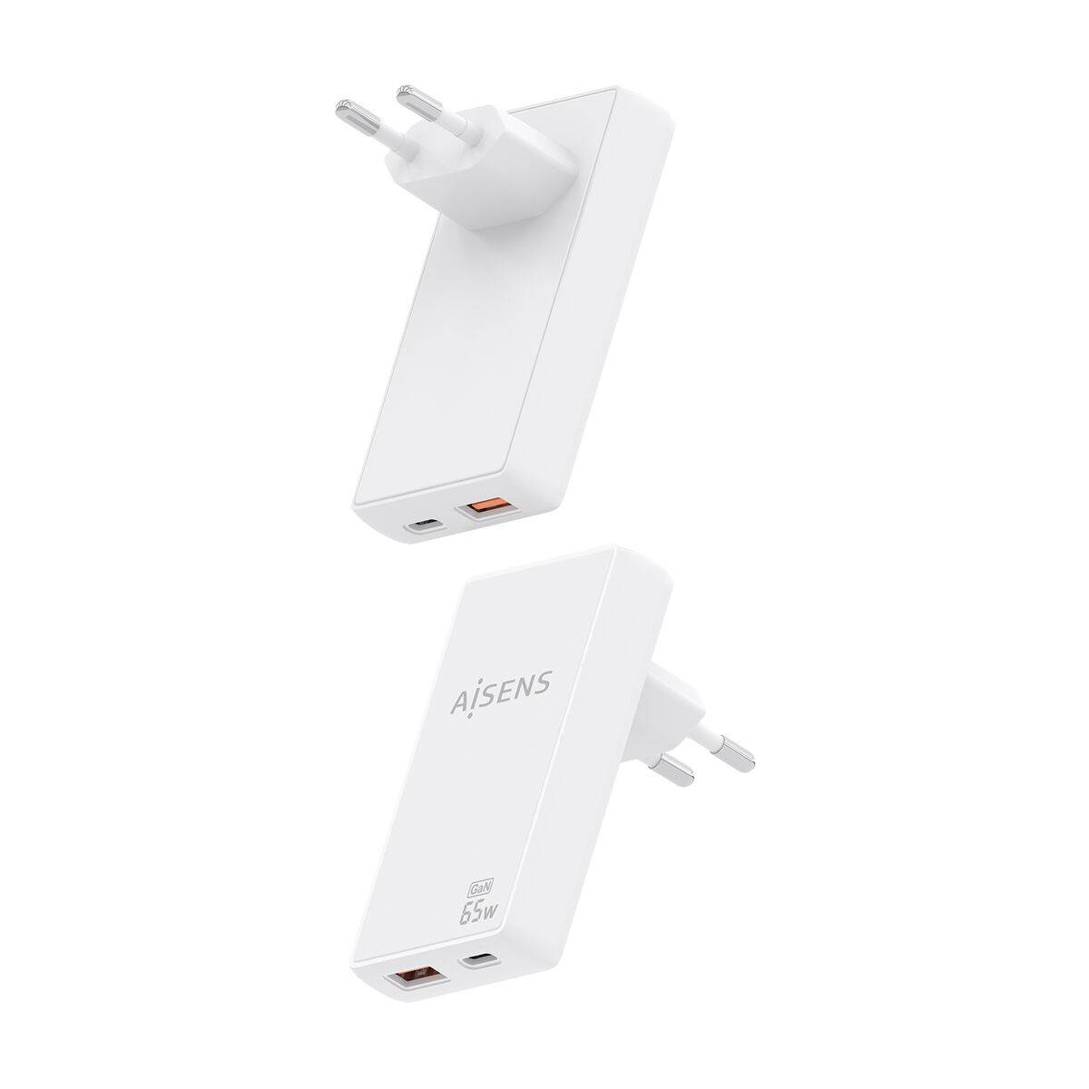 Powerbank Aisens ASCH-65W2P076-W Blanco