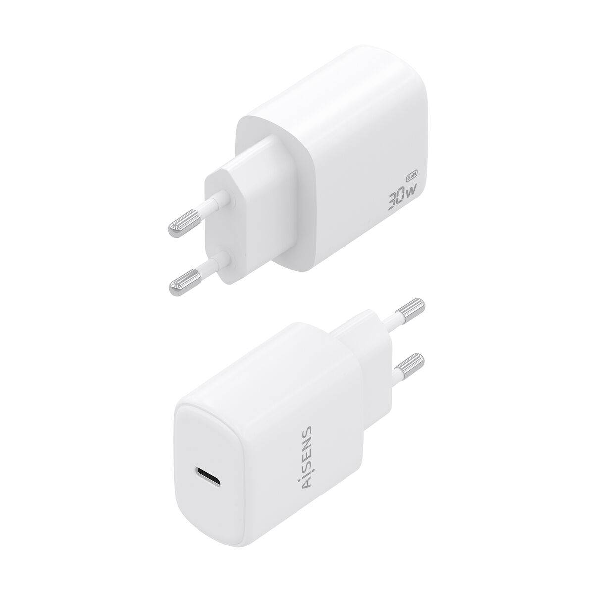 Cargador de Pared Aisens A110-0975 Blanco 30 W