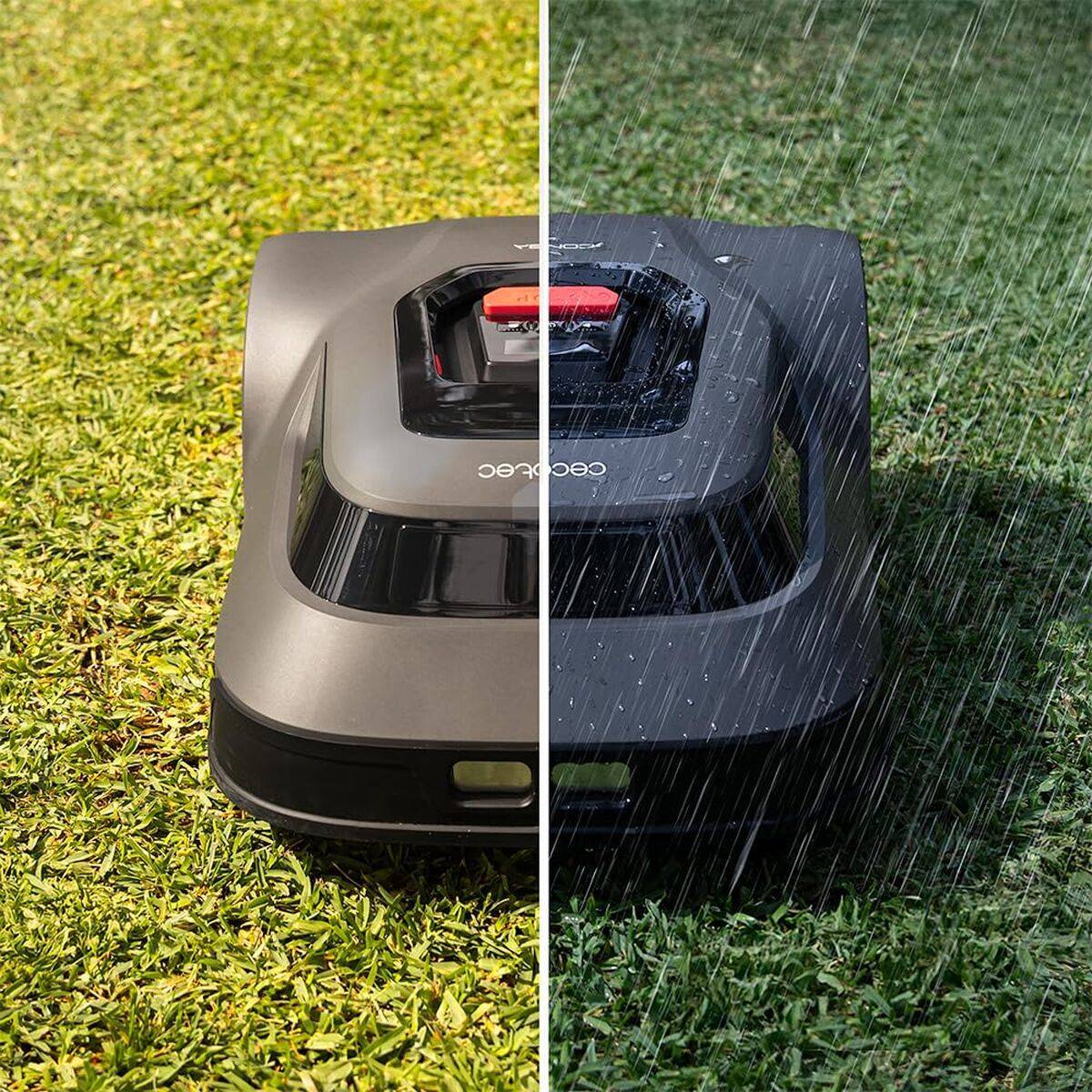 Cecotec Robot cortacésped GrassHopper 500 Map Connected Wi-Fi 500m² 50W batería