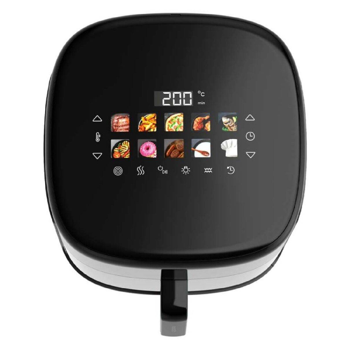 Cecotec Freidora de aire 8,5L Cecofry&Grill Smokin'Prime 8500 2300W grill ahumador negro