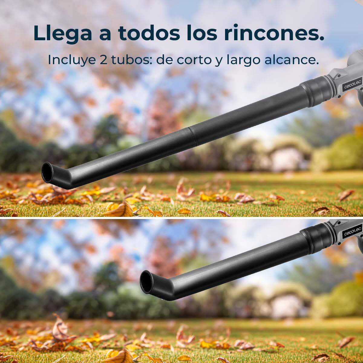 Cecotec Soplador batería AirForce 2120 FreeMove 21V multifunción aspira e infla negro