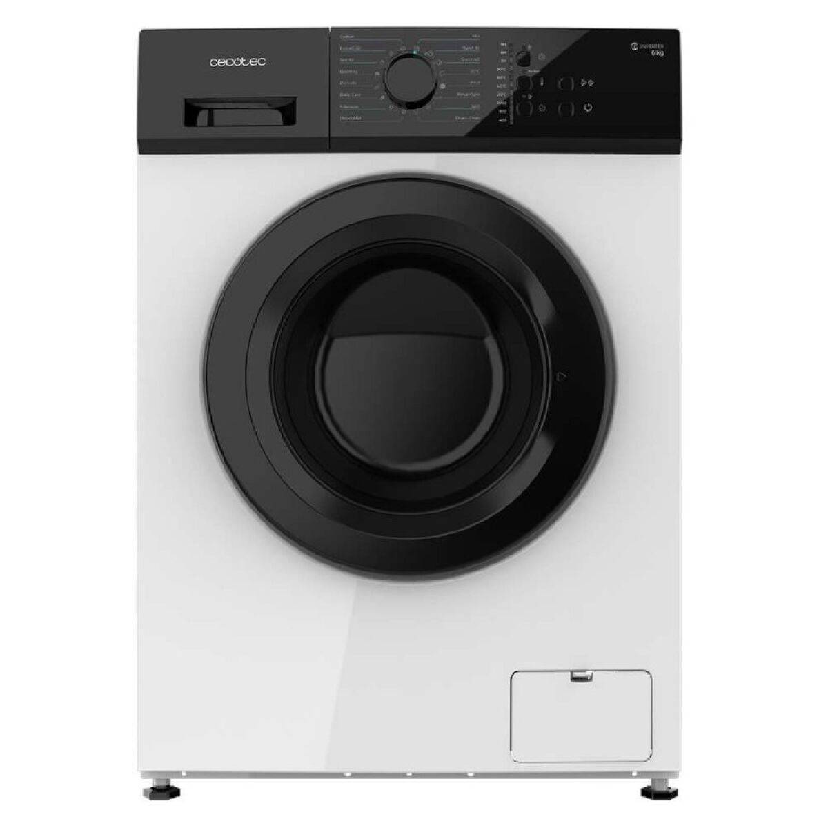 Lavadora Cecotec Bolero DressCode 620 Inverter 1000 rpm 6 Kg